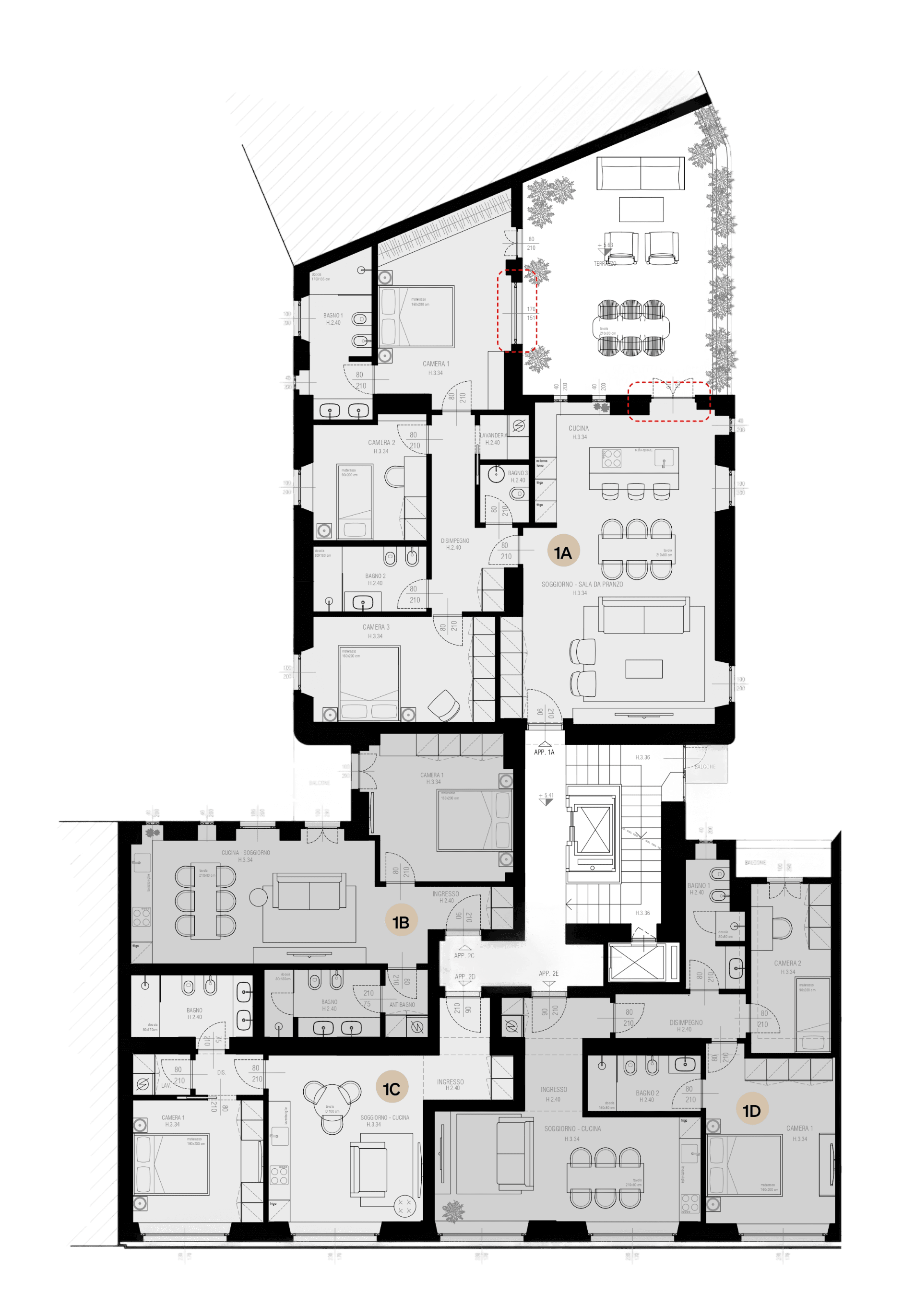 Planimetria Primo piano